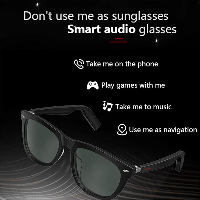 🎧🕶️ SoundShade Pro™ - BluetoothサングラスSunGlass 🎧🕶️