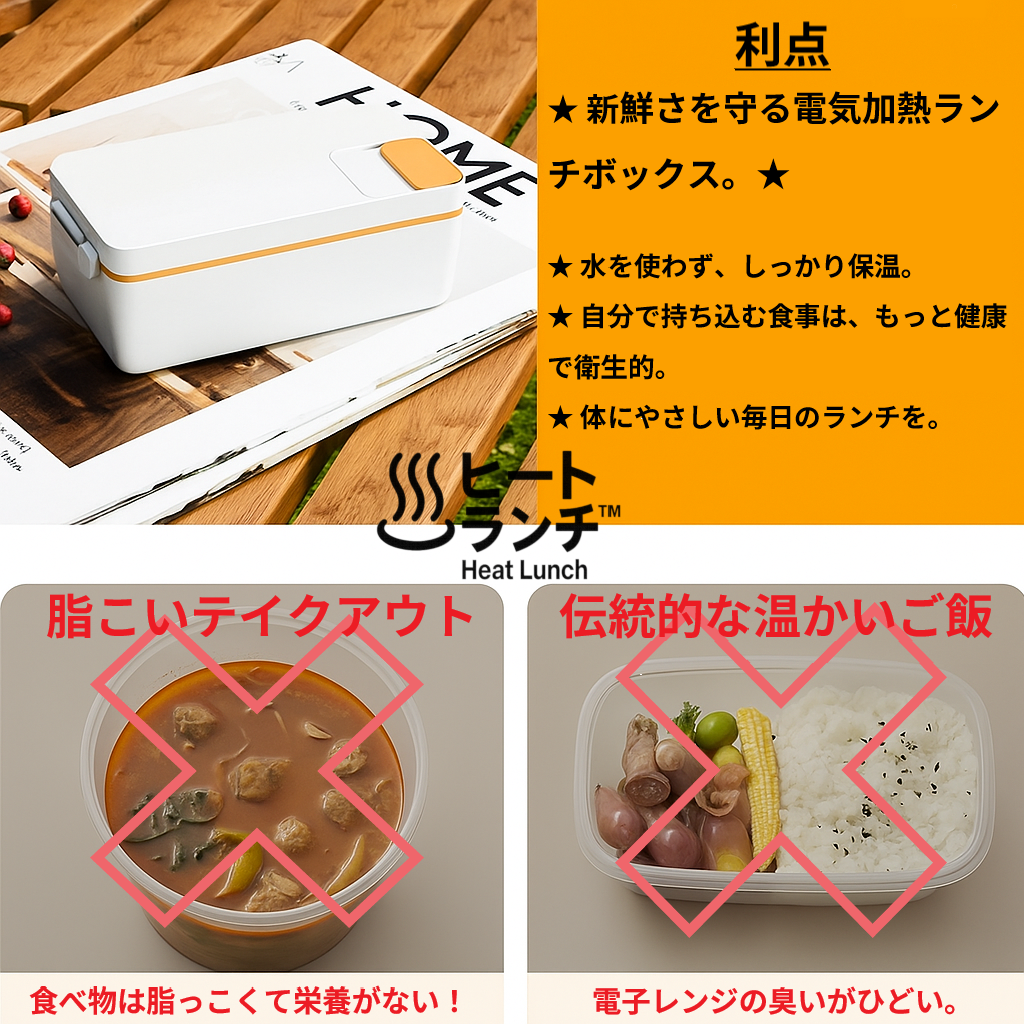 【ブラックフライデー延長 / 冬のあったかキャンペーン]【3個セット】ヒートランチ™