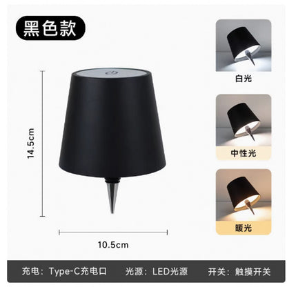 LitBottle™ - ワインボトルキャップ付きデスクライト Wine Bottle Cap Desk Lamp - USB RECHARGEABLE